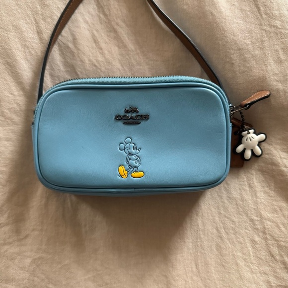 Coach Blue Crossbody Bag - Picture 2 of 6
